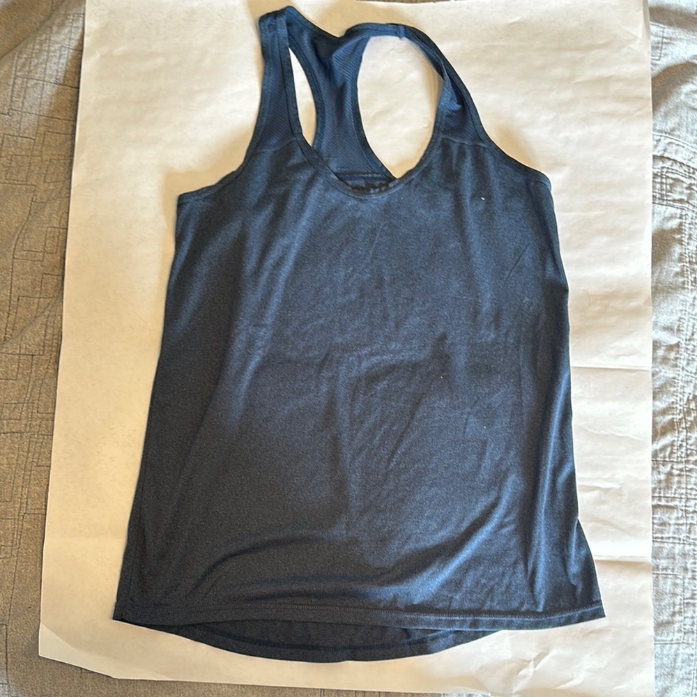Xersion Gray Racerback Tank Top Athletic Style